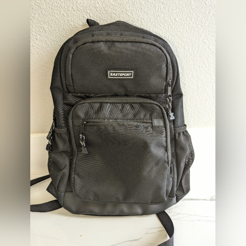 Eastsport Black Backpack for Kids - Back to School Ready